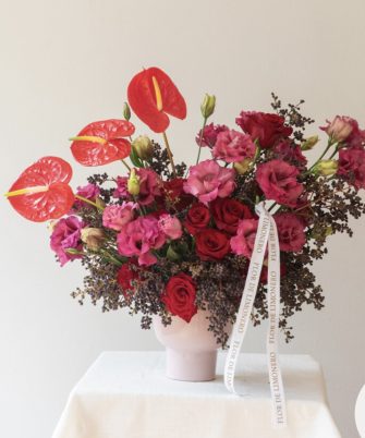 Anturios y lisianthus 